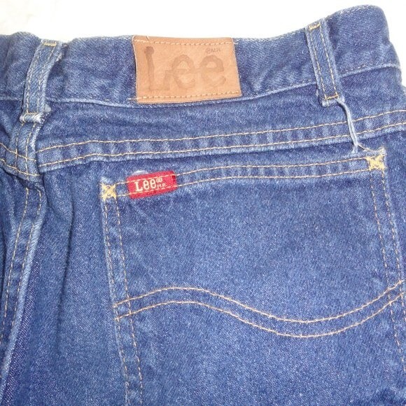 Vintage Lee Jeans Mom Jeans Sz 16 Made in USA - Picture 7 of 8